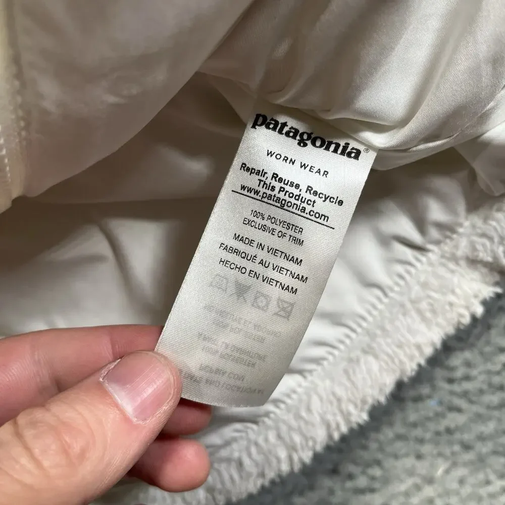 Patagonia Women’s Los Gatos Fleece Vest Birch White Cream STY25216 Size Medium - Picture 6 of 11